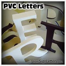PVC Letters Manufacturer Supplier Wholesale Exporter Importer Buyer Trader Retailer in Bangalore Karnataka India